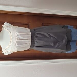 Maeve Anthropologie silk  dress